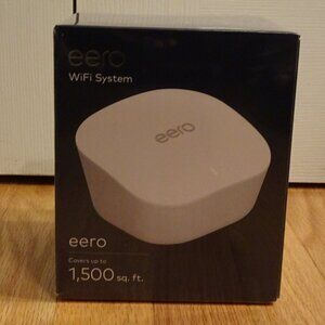 Amazon Eero Mesh Wifi Router Coverage up to 1,500 sq. ft., 1-pack